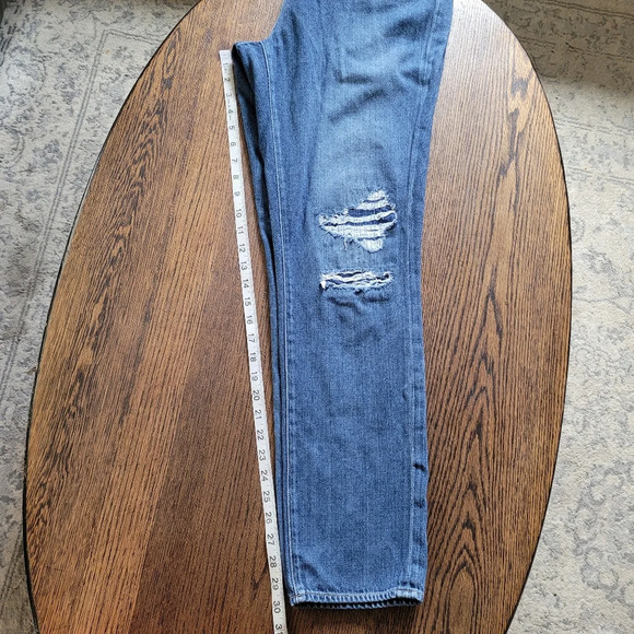 Paige Jimmy Jimmy Skinny Distressed Jeans Size Women's 32 - Picture 9 of 12